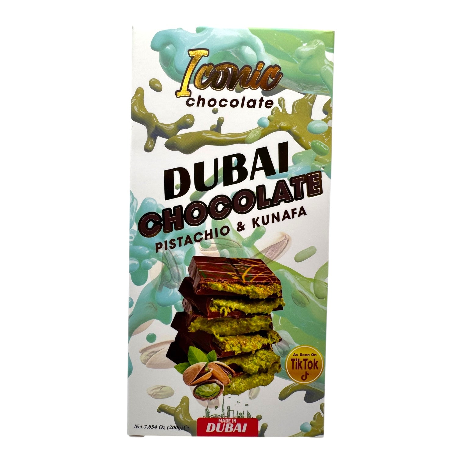 Iconic Dubai Chocolate 7.054 oz - 12pc Display Box