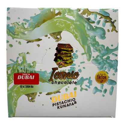 Iconic Dubai Chocolate 7.054 oz - 12pc Display Box