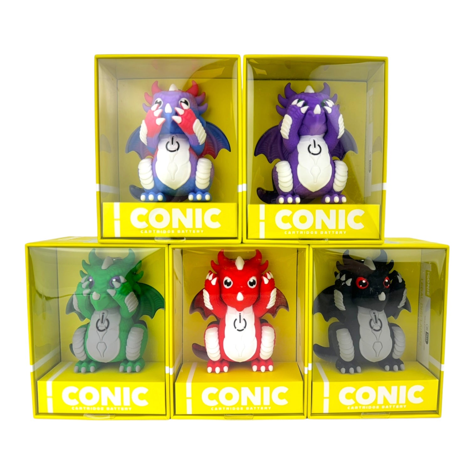 Iconic Dragon 500mah Cartridge Battery 120pc/Case