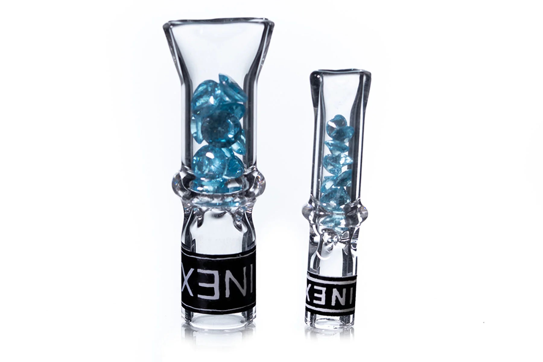 Transparent Diamond Glass Tips - (24/Display)