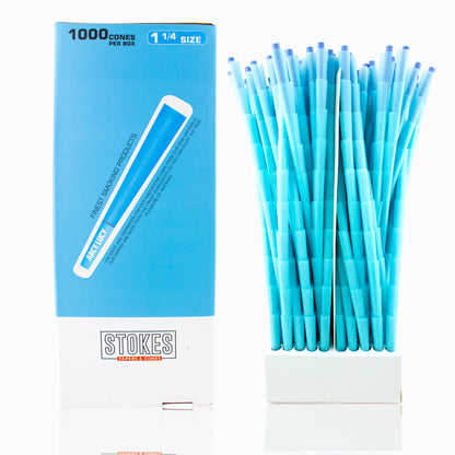 Juicy Lucy Bulk 1 1/4 Blue Cones (1000per box)