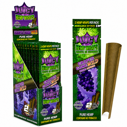 Juicy Hemp Wraps  2pk - 25x2pk Display