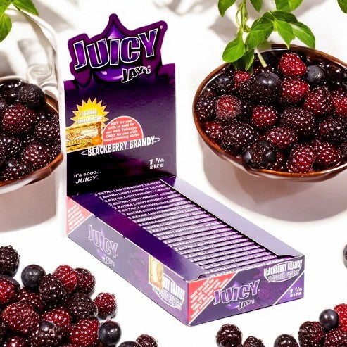 Juicy Jay Paper 1 1/4" Blackberry Brandy