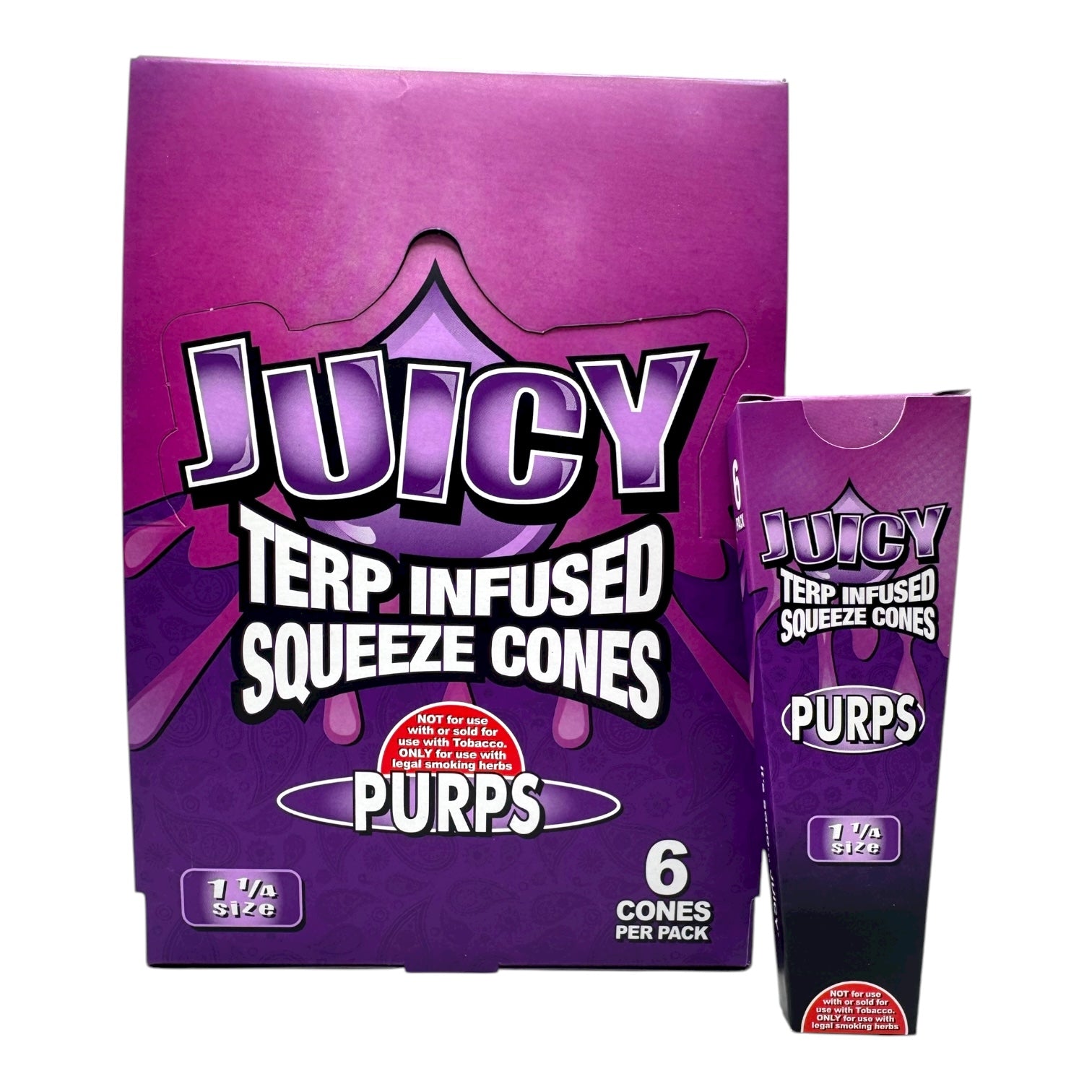Juicy Terp Squeeze Cones 1 1/4"