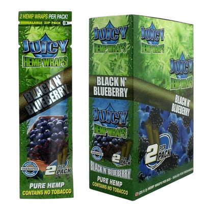 Juicy Hemp Wraps 25 Pack Wholesale