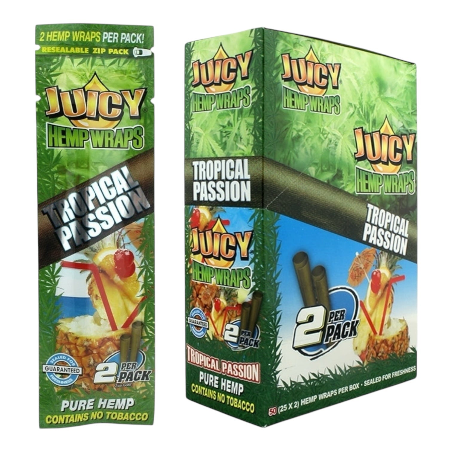 Juicy Hemp Wraps Bulk Display