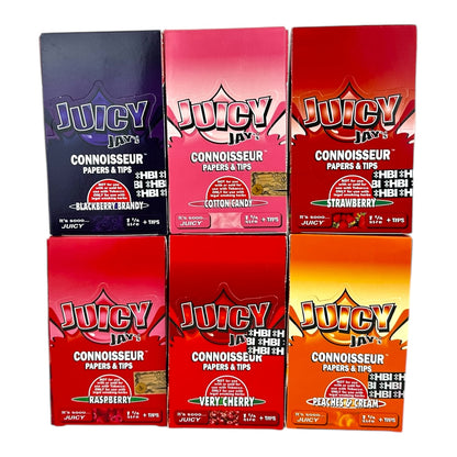 Juicy Jay Connoisseur 1 1/4 Papers & Tips