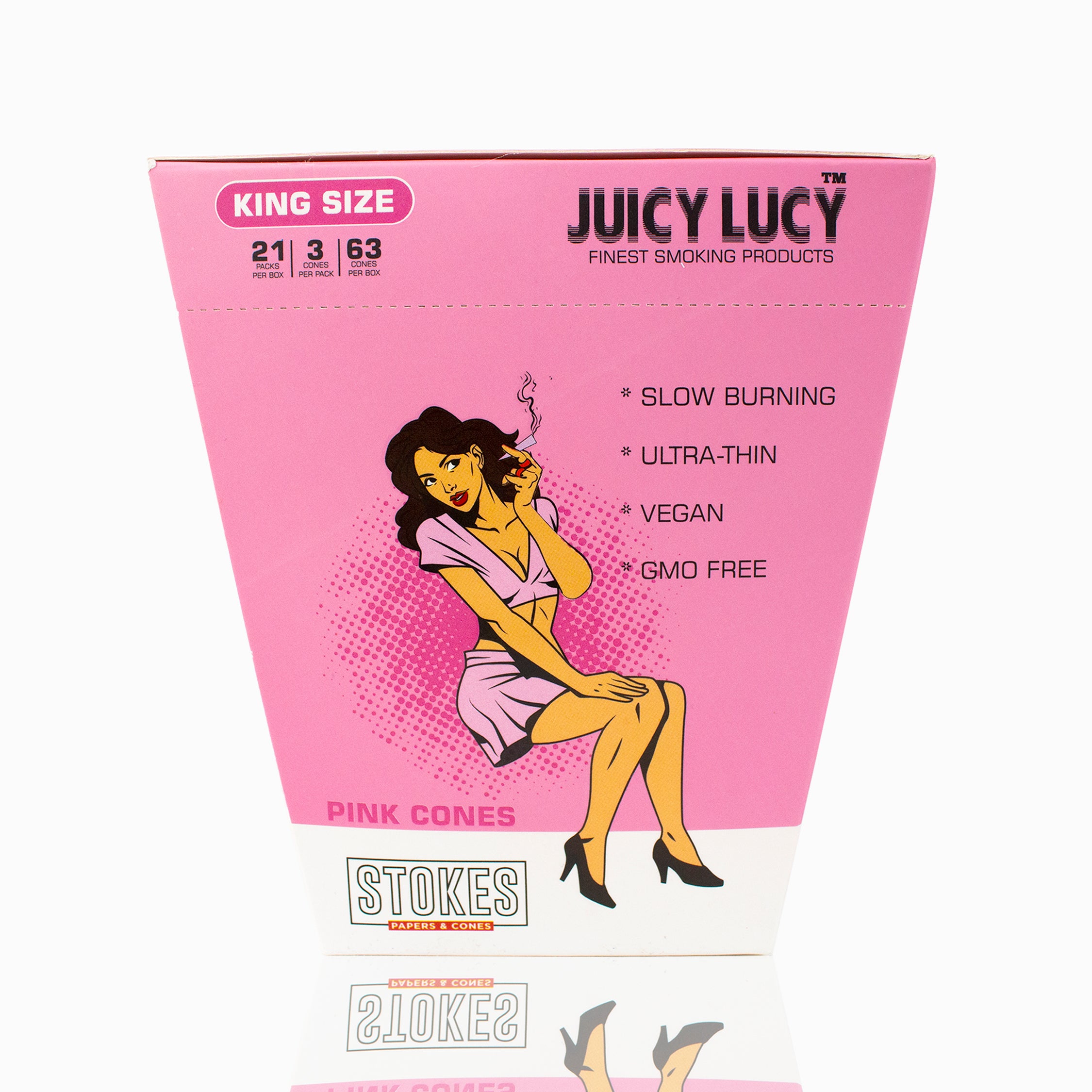 Juicy Lucy King Size Pink Cones