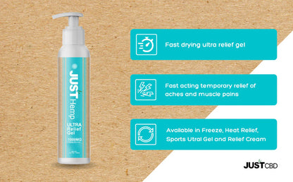 Just CBD Ultra Relief CBD Gel
