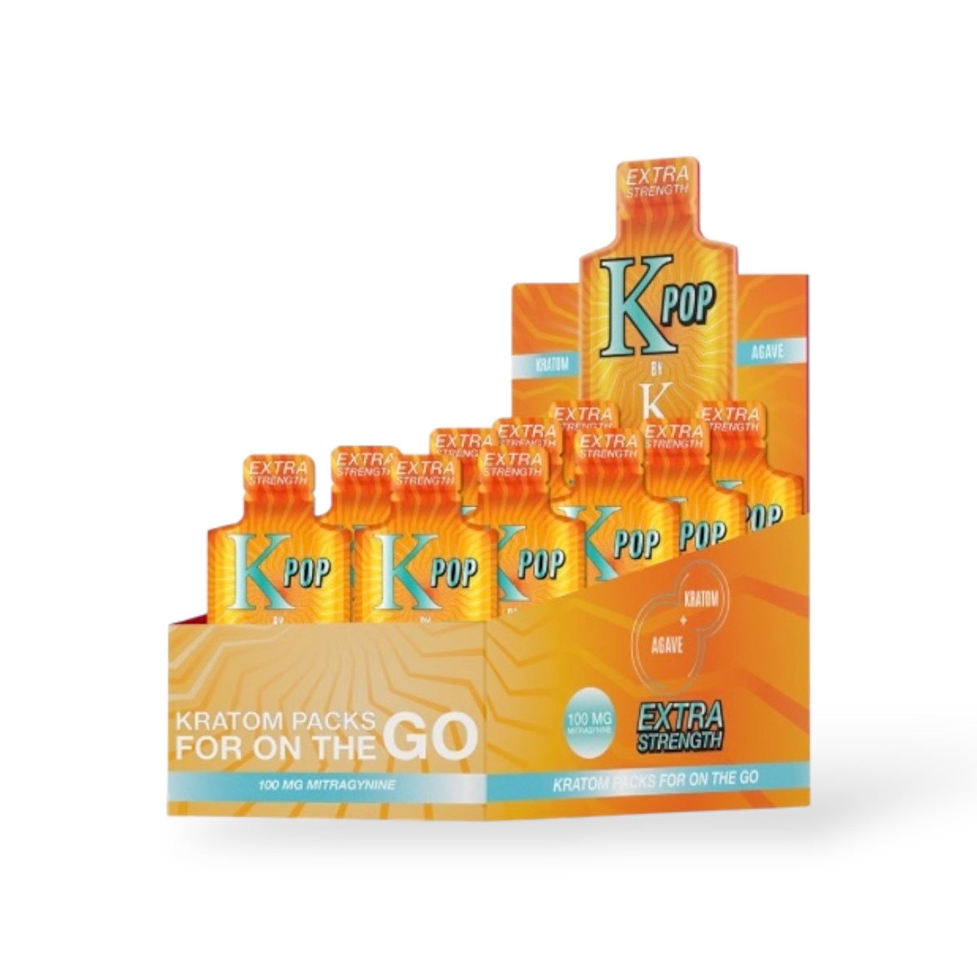 K Shot K Pop Extra Strength Kratom Extract With Agave 13g (12ct Display)