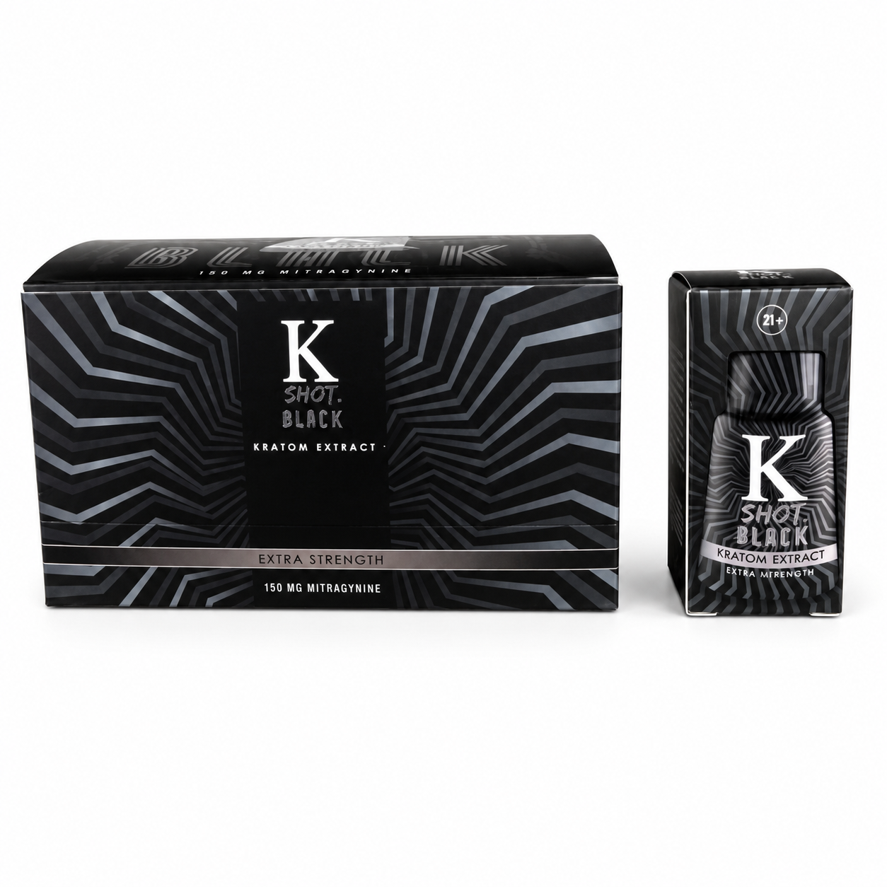 K Shot Black Liquid (12ct/Display)