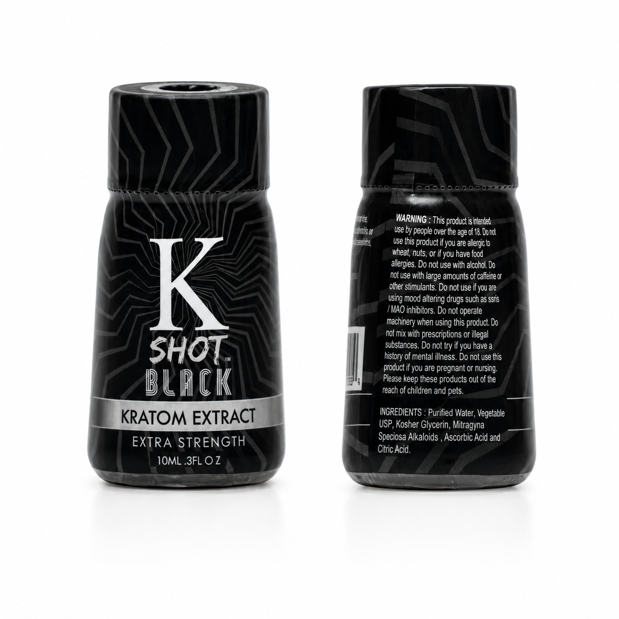 K Shot Black Liquid (12ct/Display)