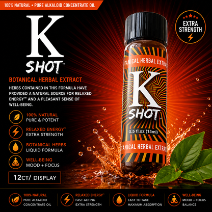 K Shot Liquid 15ml Shot  12ct