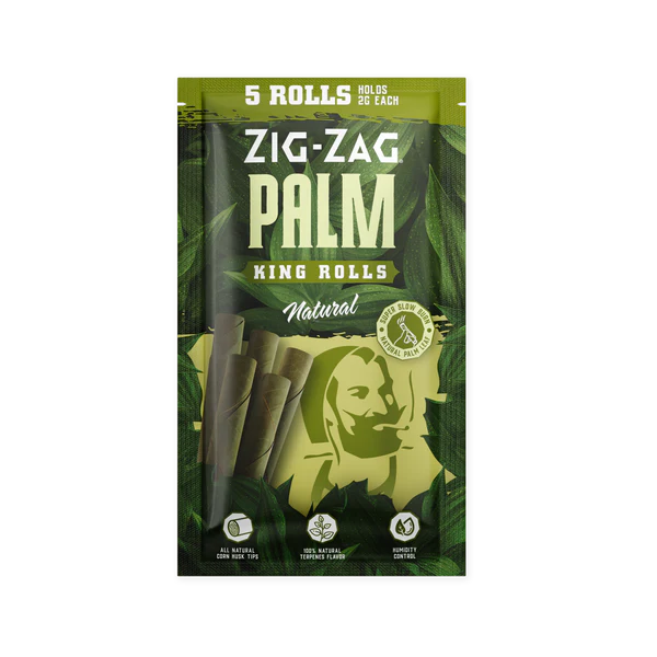 Zig Zag Palm Mini Rolls 5 ROLLS 1G