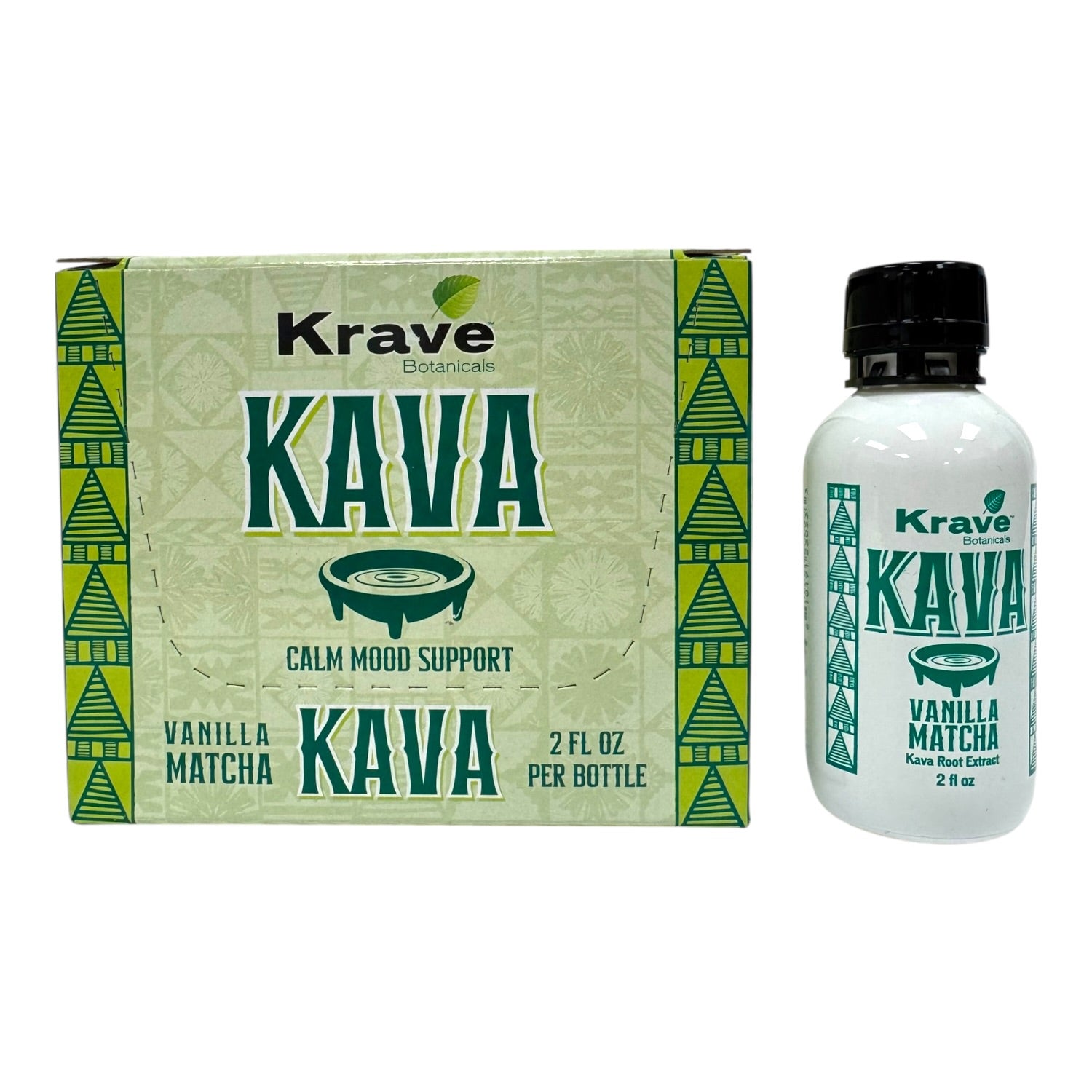 Kr Kava Liquid Shots - Botanical Blend 2 fl oz (12pcs/Display)
