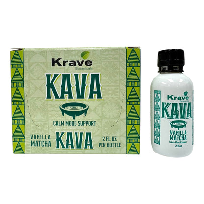 Kr Kava Liquid Shots - Botanical Blend 2 fl oz (12pcs/Display)
