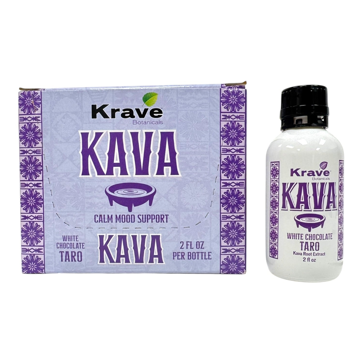 Kr Kava Liquid Shots - Botanical Blend 2 fl oz (12pcs/Display)
