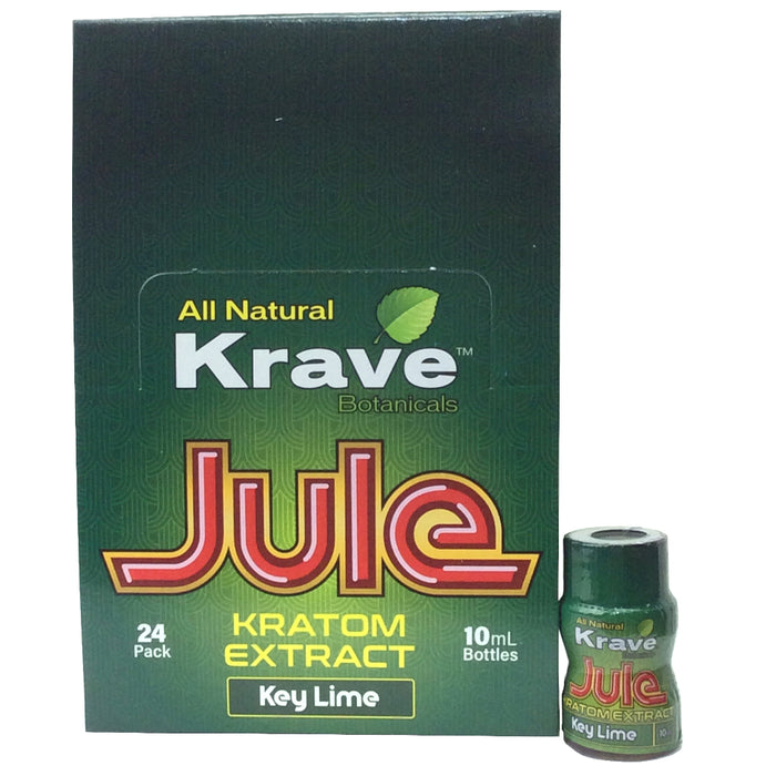 Krave Kratom Jule Extract Shot - 10ml 24ct Display (12Dis/Cs)