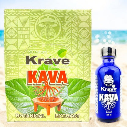 KR Kava Liquid Shots - Botanical Blend 2 fl oz (12pcs/Display)
