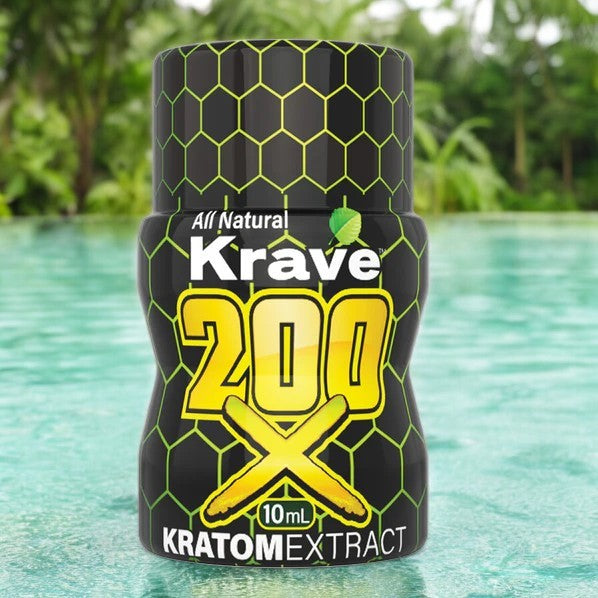 Krave Kratom 200x Extract Liquid 