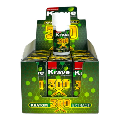 Krave Kratom Extract 300X - 30ml 