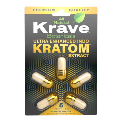 Krave Ultra Enhanced Indo Kratom Extract
