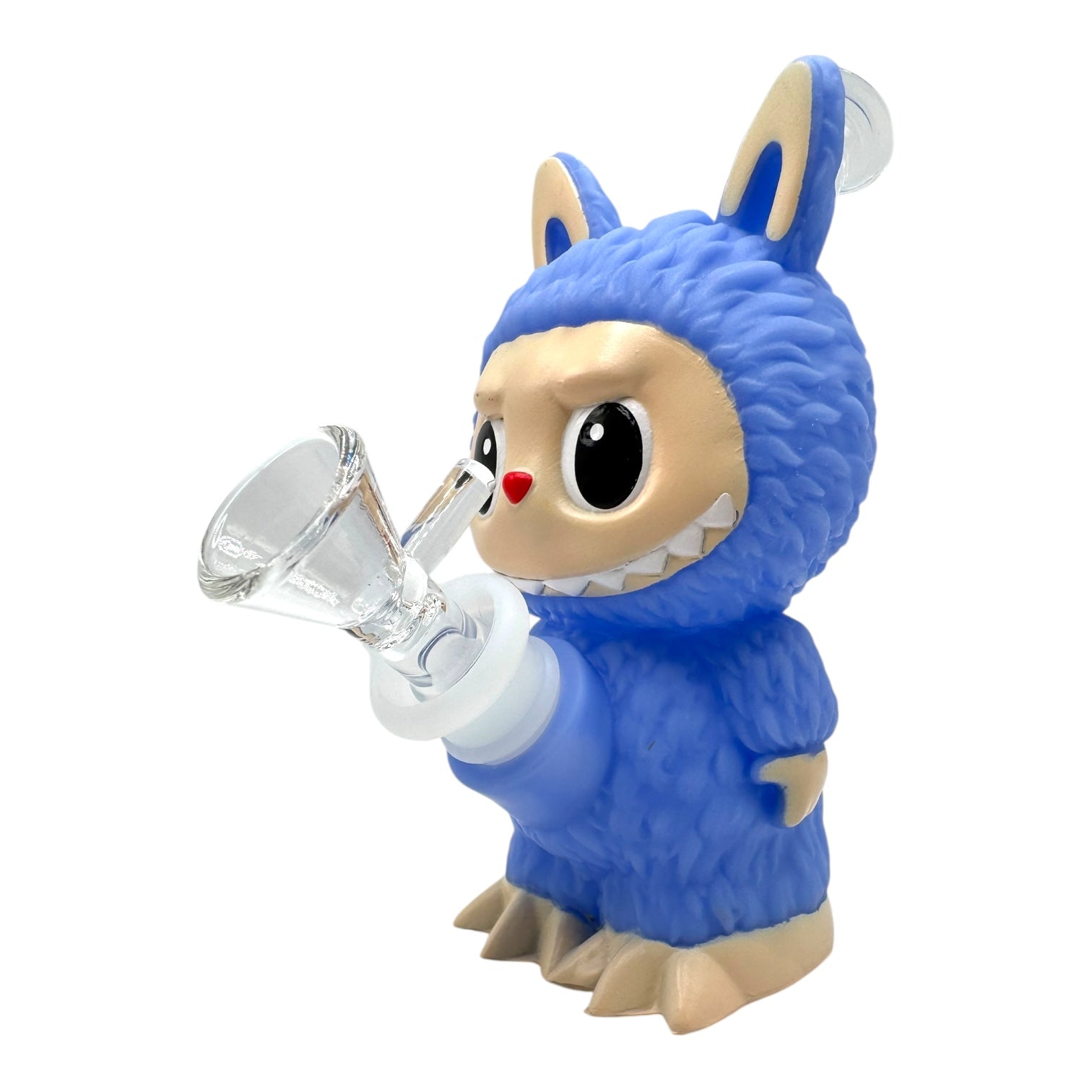 6" Labu Plastic Glass Water Pipe (Assorted Colors)