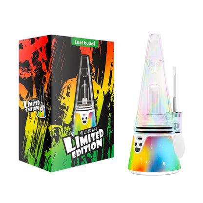 Leaf Buddi Wuukah Electronic Rig Vaporizer *Limited Edition Rainbow*