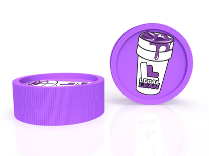 Legal Lean Hemp Grinder - 24ct Display