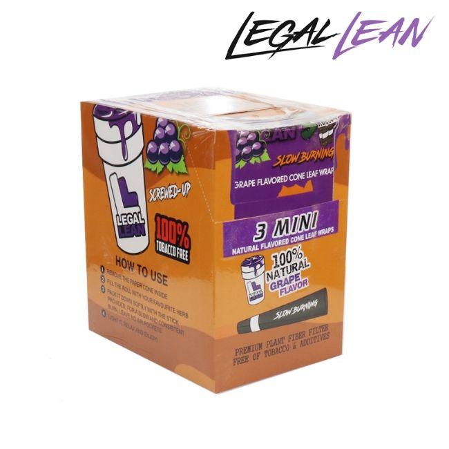 Legal Lean Natural Cone Leaf Wraps