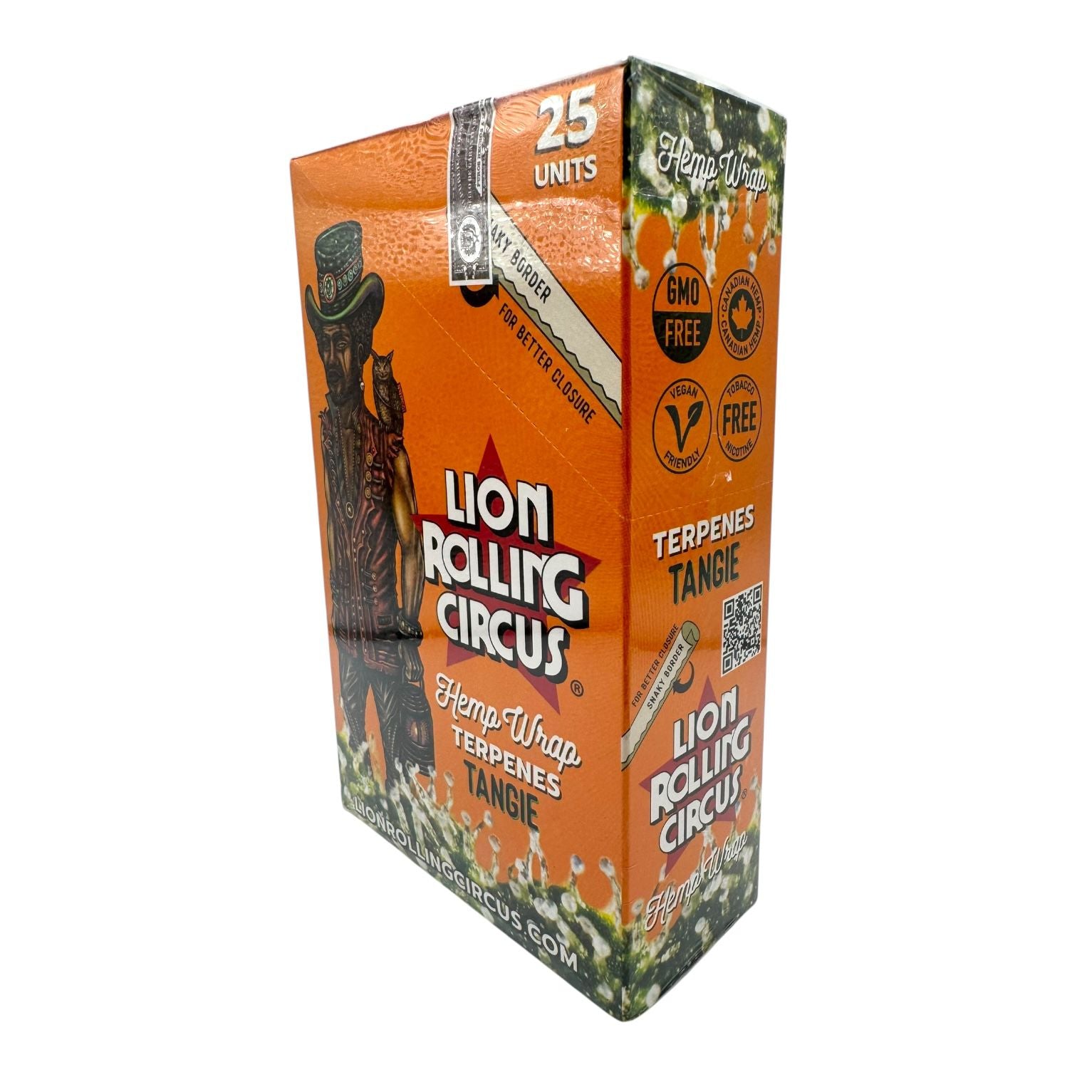 Lion Rolling Circus Terpenes Hemp Wrap - 25pc Display