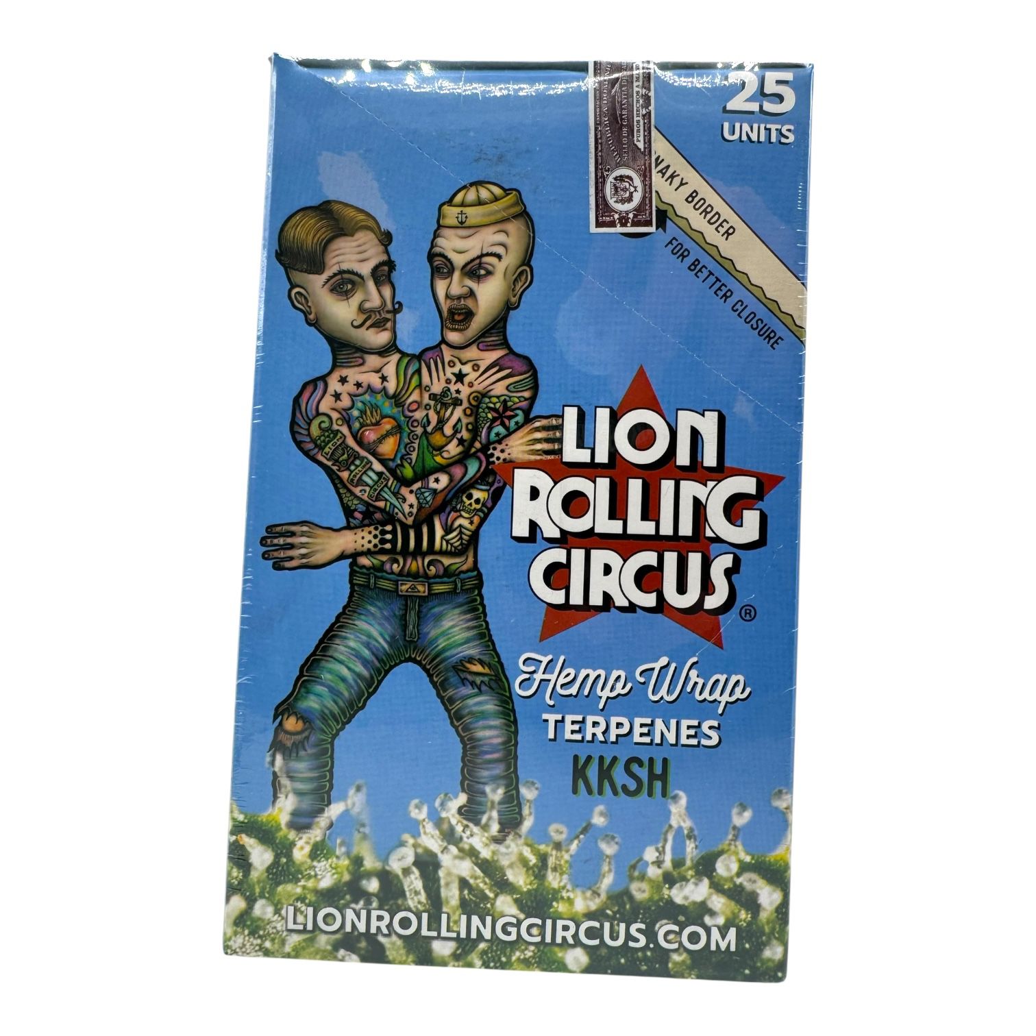 Lion Rolling Circus Terpenes Hemp Wrap - 25pc Display