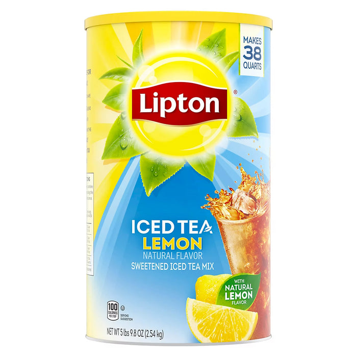 Lipton Iced Tea 5lb 38qt Safe Can