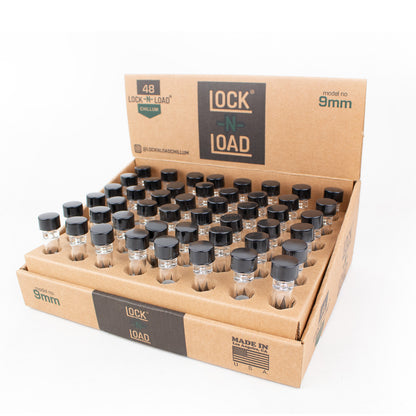 Lock-N-Load Glass Chillum 9mm (48pcs)