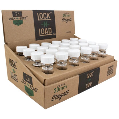 Lock-N-Load Glass Fat Chillum Stagati 20mm (24pcs)