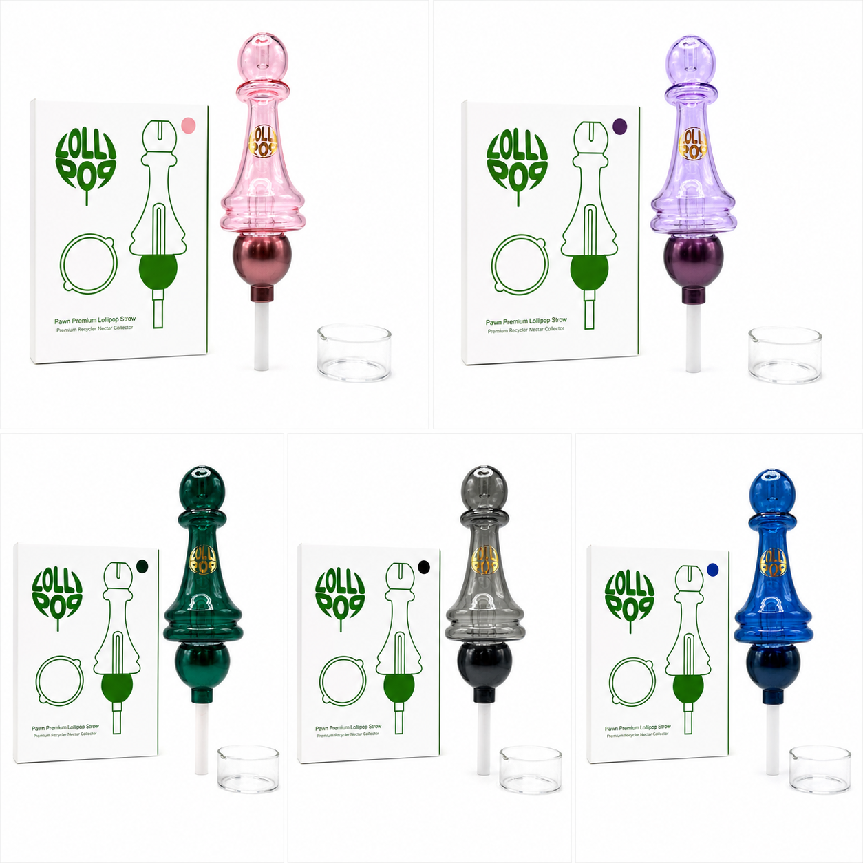 Lollipop Detachable Perc. Nectar Collector I 50/Mc