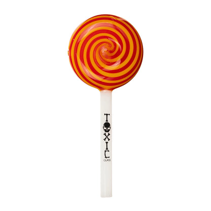 Lollipop Hand Pipe by Toxic Glass - Assorted Colors