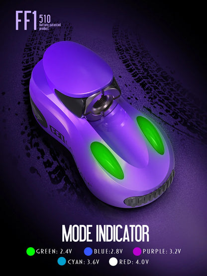 Lookah FF1 Cool 500mah 510 Thread Battery