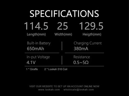 Lookah Giraffe Electric Nectar Collector