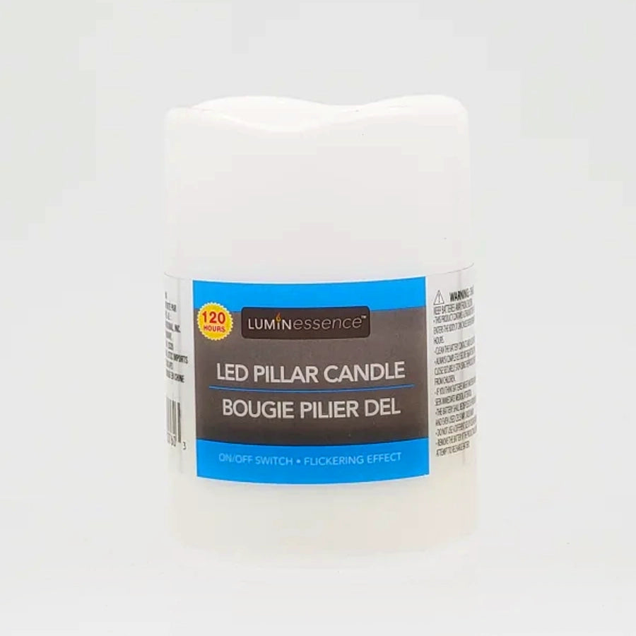 Buy Luminessence Led Pillar Candle Safe Can