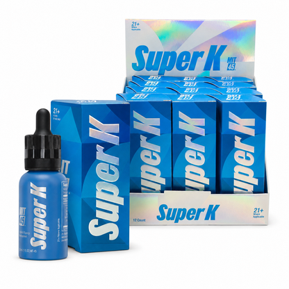 MIT 45 | Kratom Super K Mitragyna Speciosa "Blue Box" (12ct/Display)