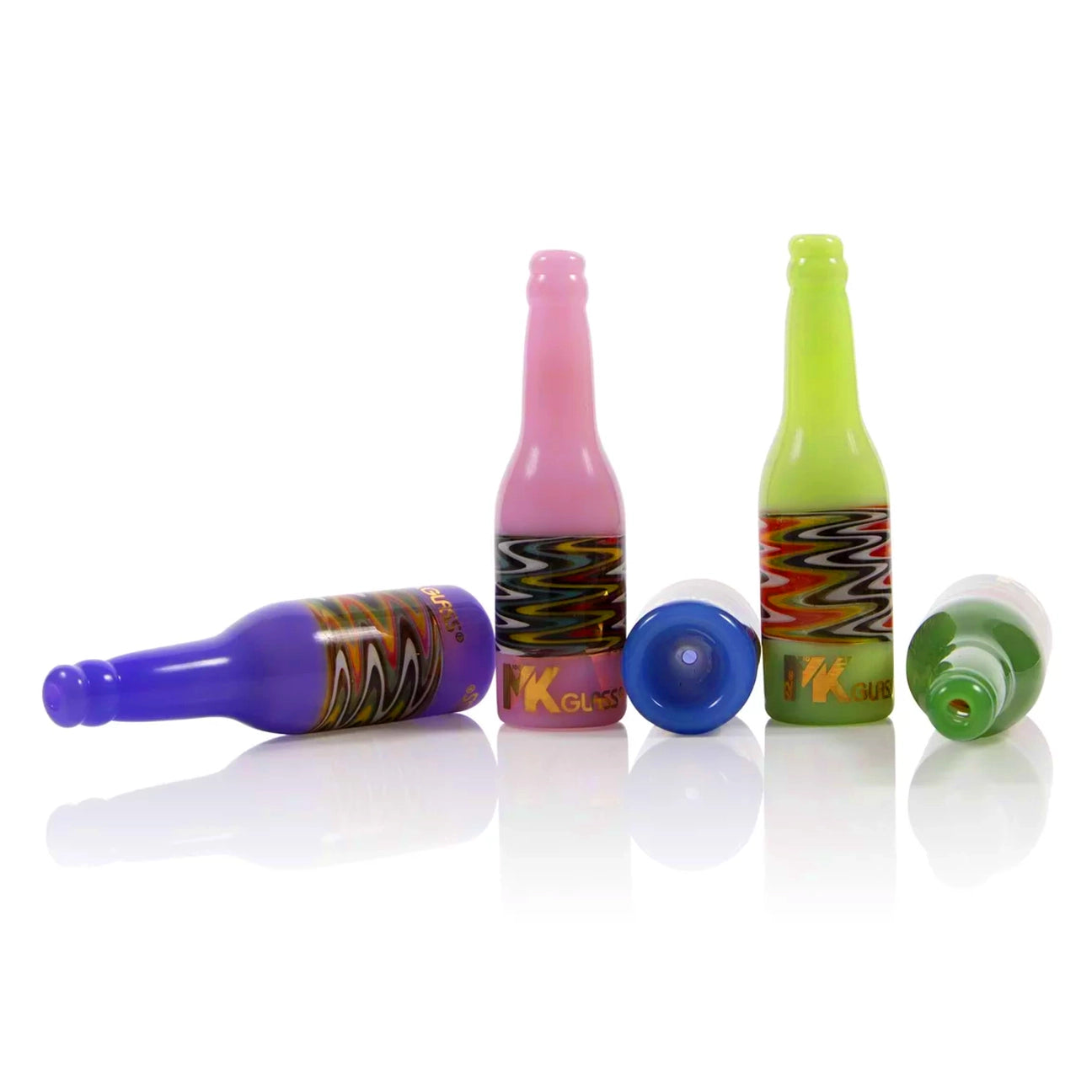MK100 Bottle Chillum Bowl 2-In-1