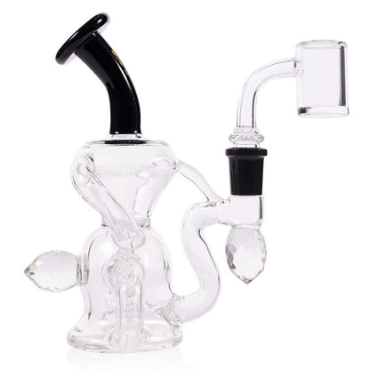 MK111 – 6” MK100 Mini Crystal Recycler by MK 100 Glass