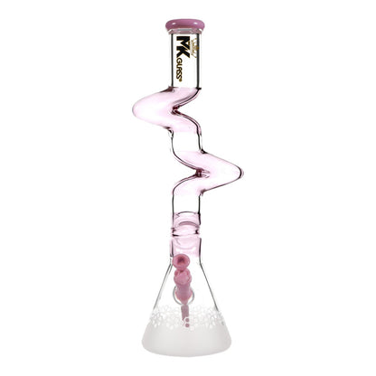 MK20 - 18″ MK100 Honey Frosted Zinger Water Pipe