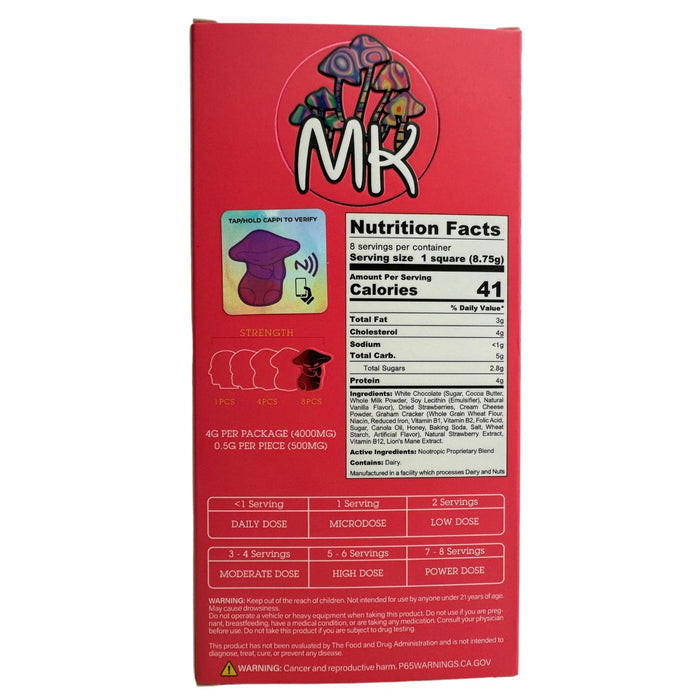 MK Mushroom Chocolate Bar - Magic Kingdom