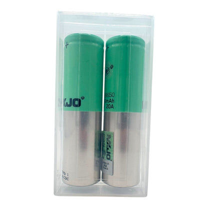 MXJO Type-1 3500mAh 18650 Battery (Pack of 2)