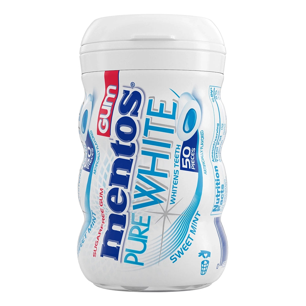 Mentos Chewing Gum 50 Pieces Safe Can