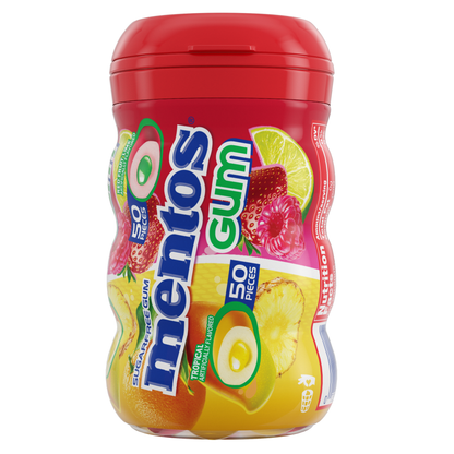 buy Mentos Chewing Gum 50 Pieces Safe Can