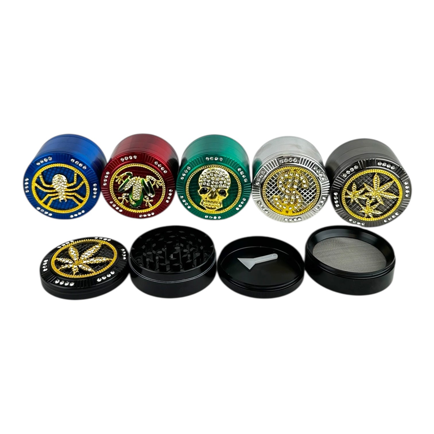Metal Bedazzle 4pc Grinder