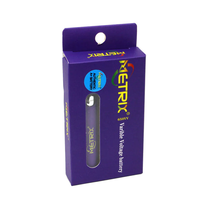 Metrix 650mAh VV Slim Battery Kit - Assorted Colors